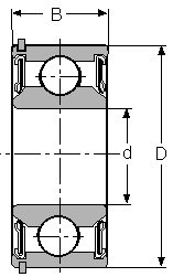 S-3610-2RS NR diagram one