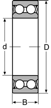4303-2RS diagram one
