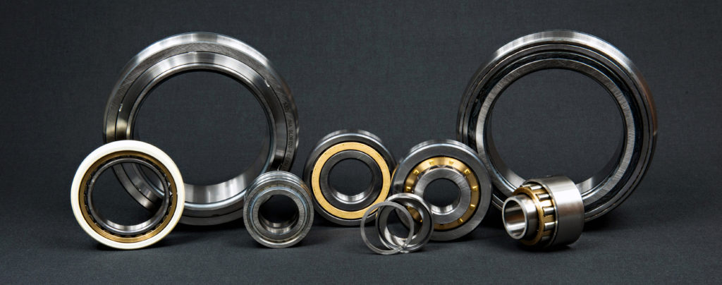 Bearing and bearing related products cylindrical ball bearings